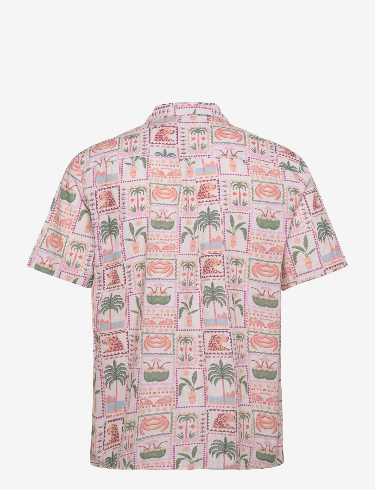 Revolution - Short-sleeved Cuban Shirt - lühikeste varrukatega särgid - offwhite - 1