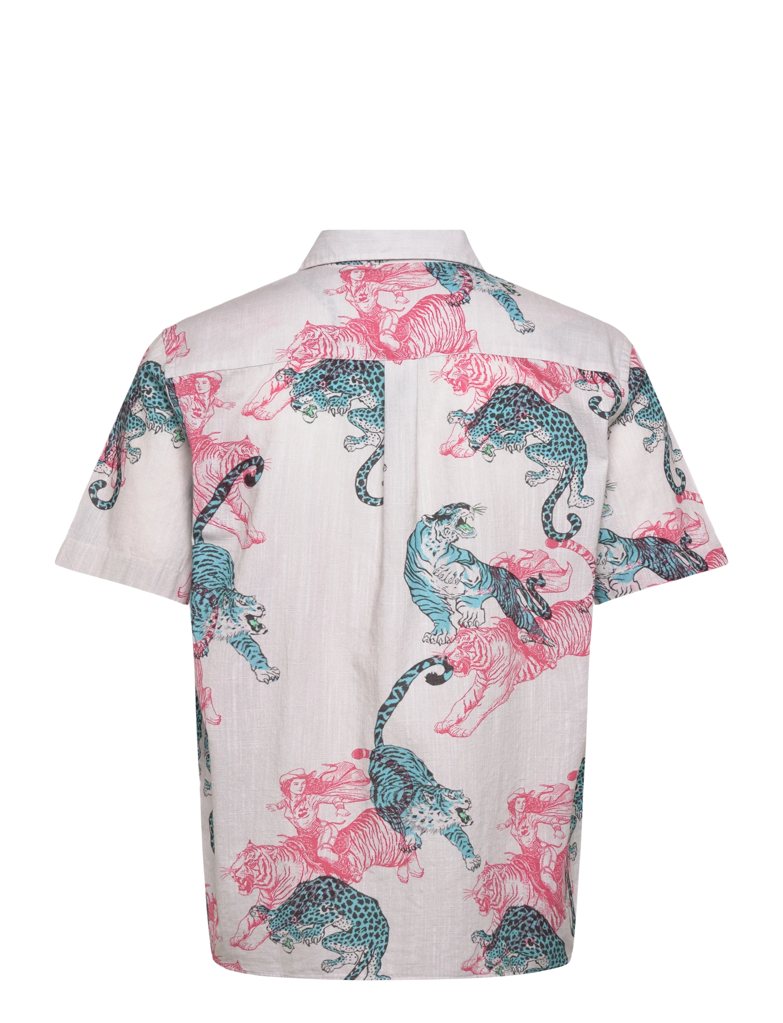 Revolution - Short-sleeved Cuban Shirt - lühikeste varrukatega särgid - offwhite - 1