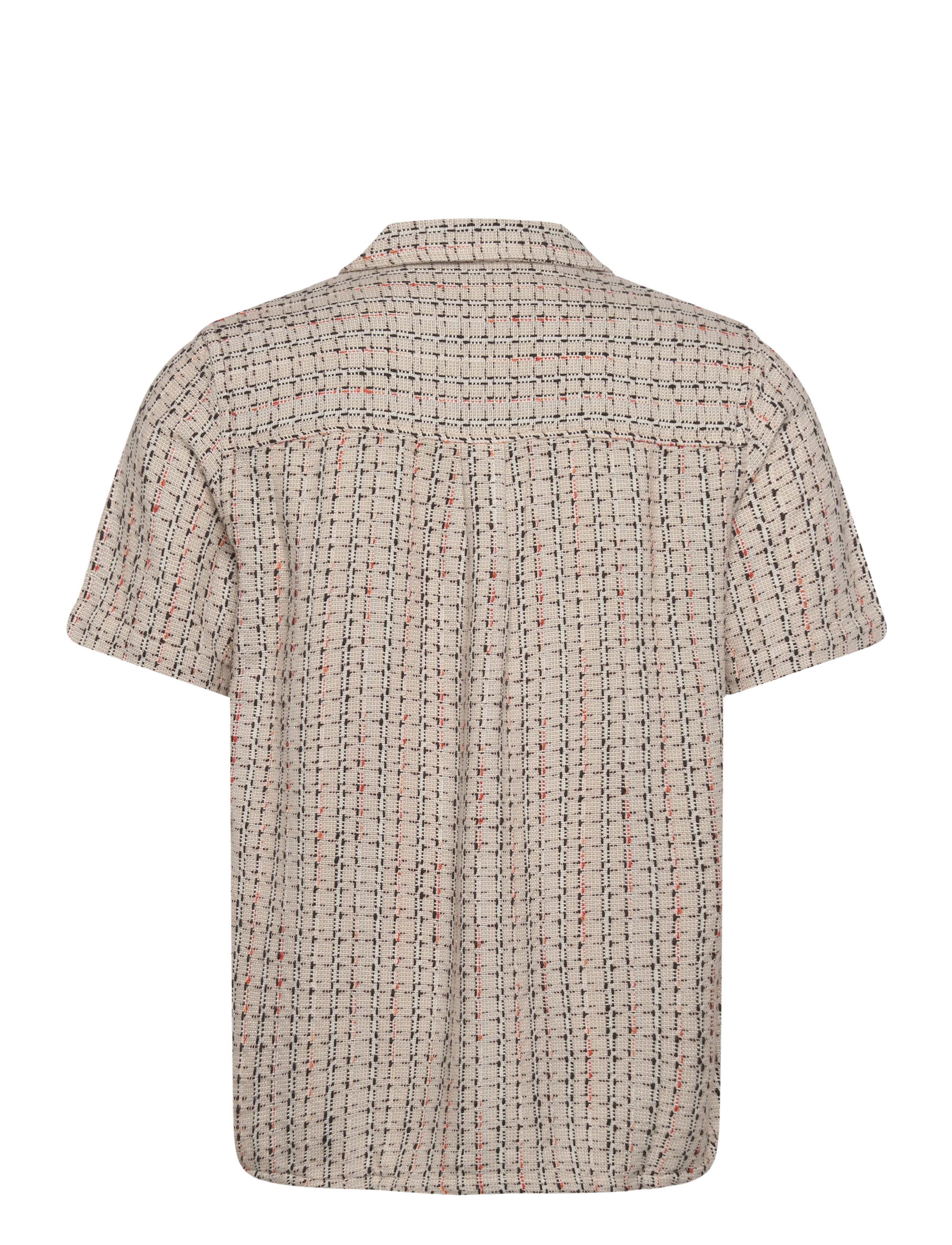 Revolution - Short-sleeved Cuban Shirt - lühikeste varrukatega särgid - offwhite - 2