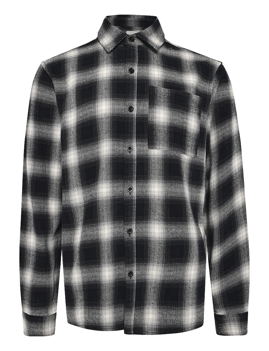 Revolution - Long Sleeve Shirt - flanellsärgid - black - 0