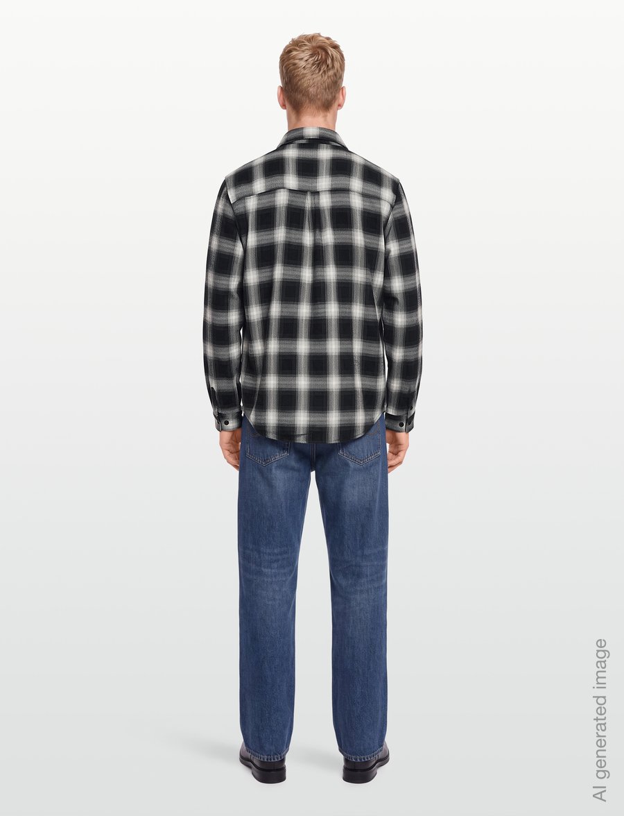 Revolution - Long Sleeve Shirt - flanellsärgid - black - 4
