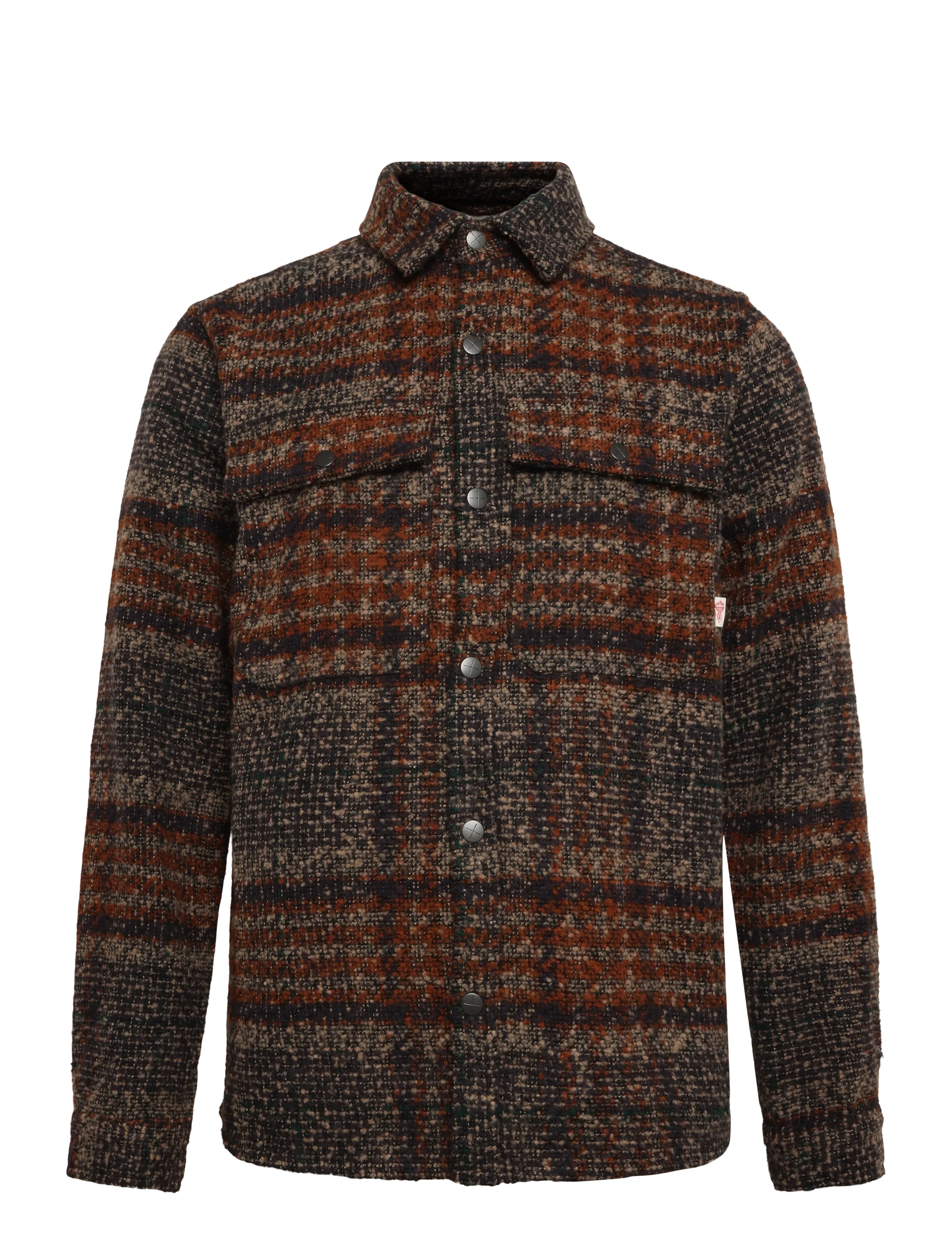 Revolution Worker Overshirt - Jackor - NAVY / brown
