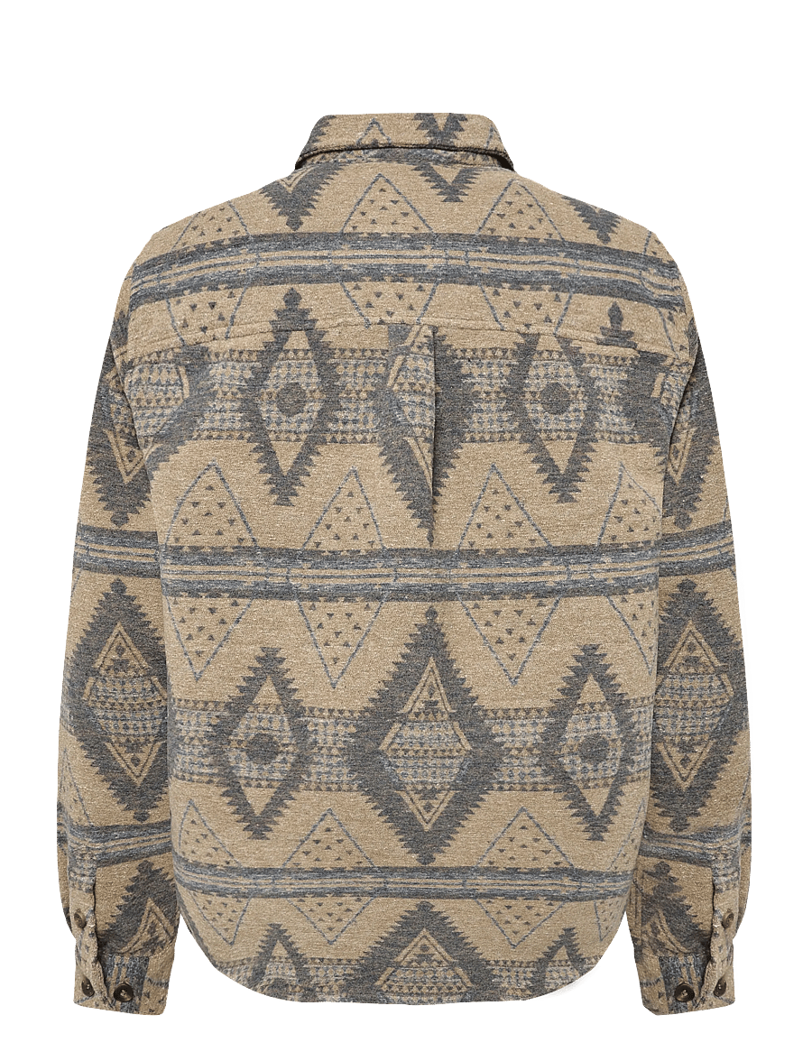 Revolution - Casual Overshirt - mønstrede skjorter - blue - 1