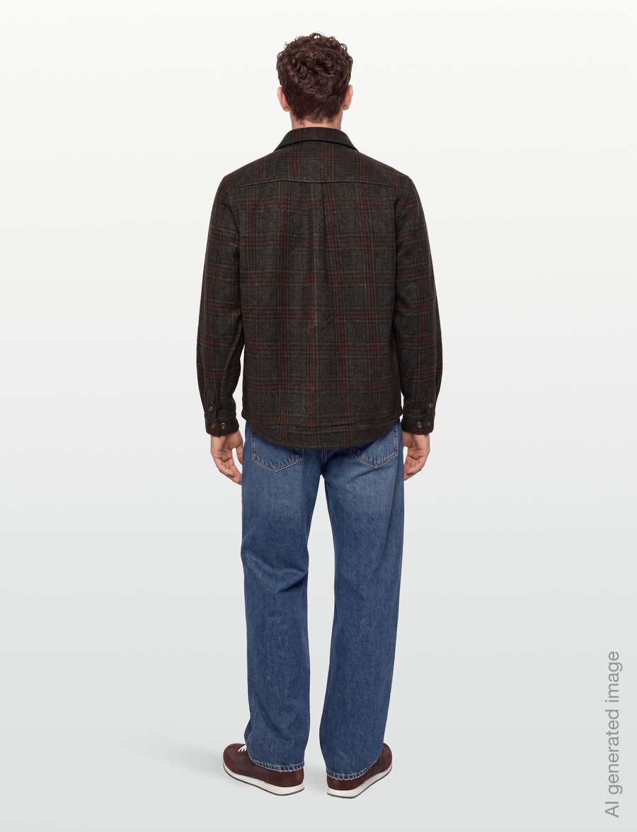 Revolution - Utility Overshirt - vestes d’automne - darkred - 4
