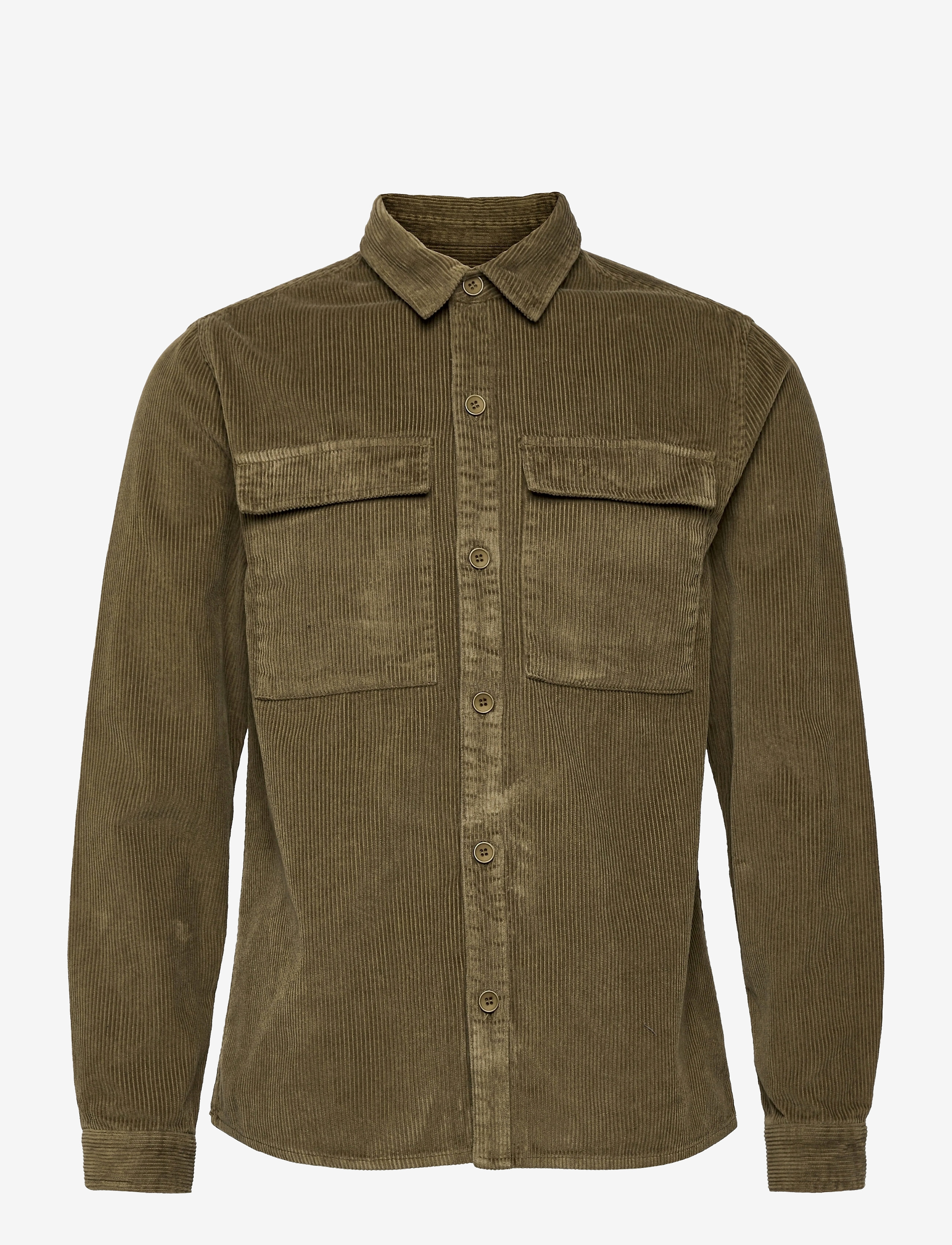 Revolution - Utility Overshirt - fløjlsskjorter - army - 1