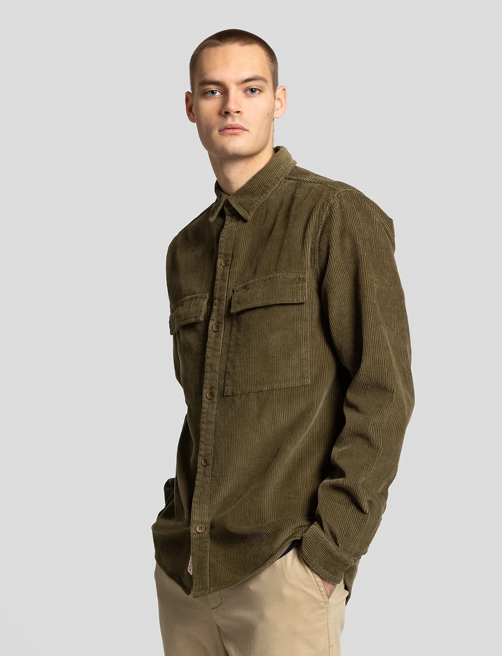 Revolution - Utility Overshirt - manchesterskjortor - army - 0