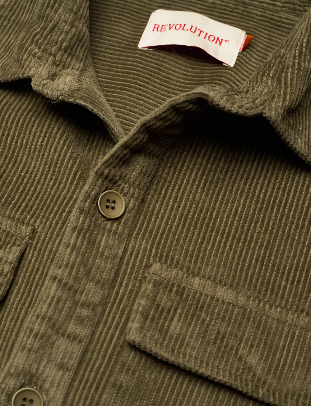 Revolution - Utility Overshirt - manchesterskjortor - army - 5