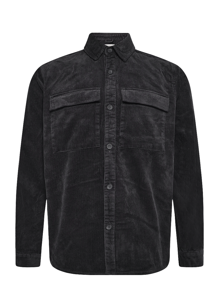 Revolution - Utility Shirt - corduroy shirts - darkgrey - 0