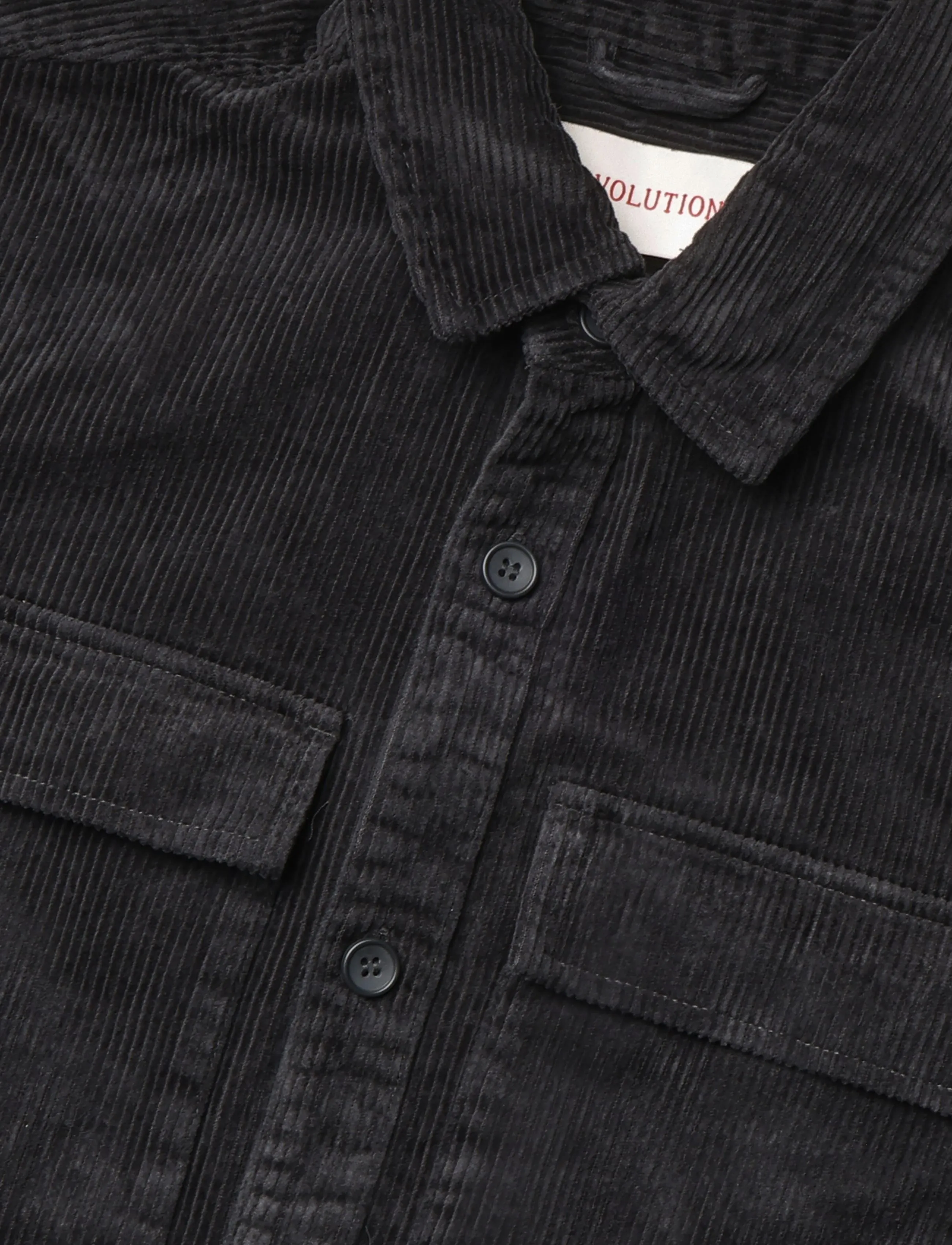 Revolution - Utility Shirt - corduroy shirts - darkgrey - 2
