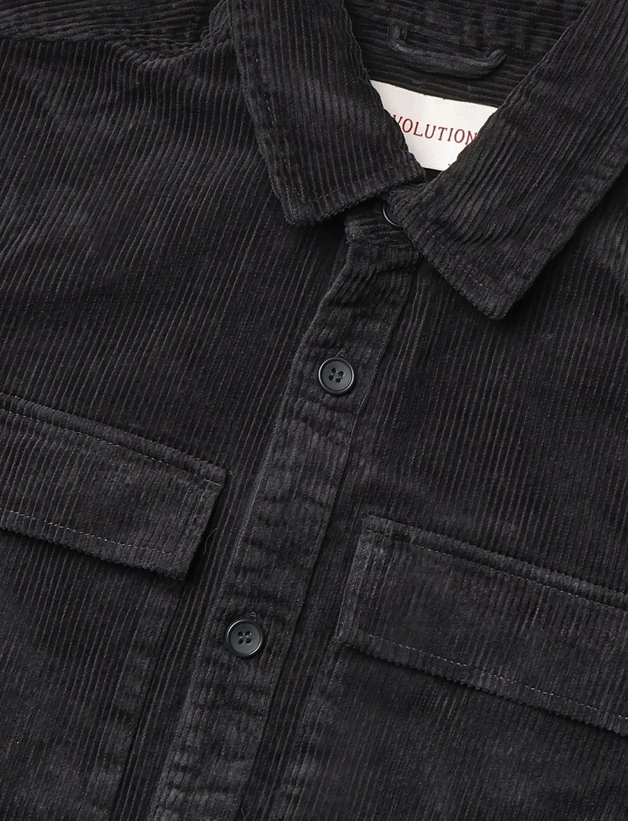 Revolution - Utility Shirt - corduroy shirts - darkgrey - 2