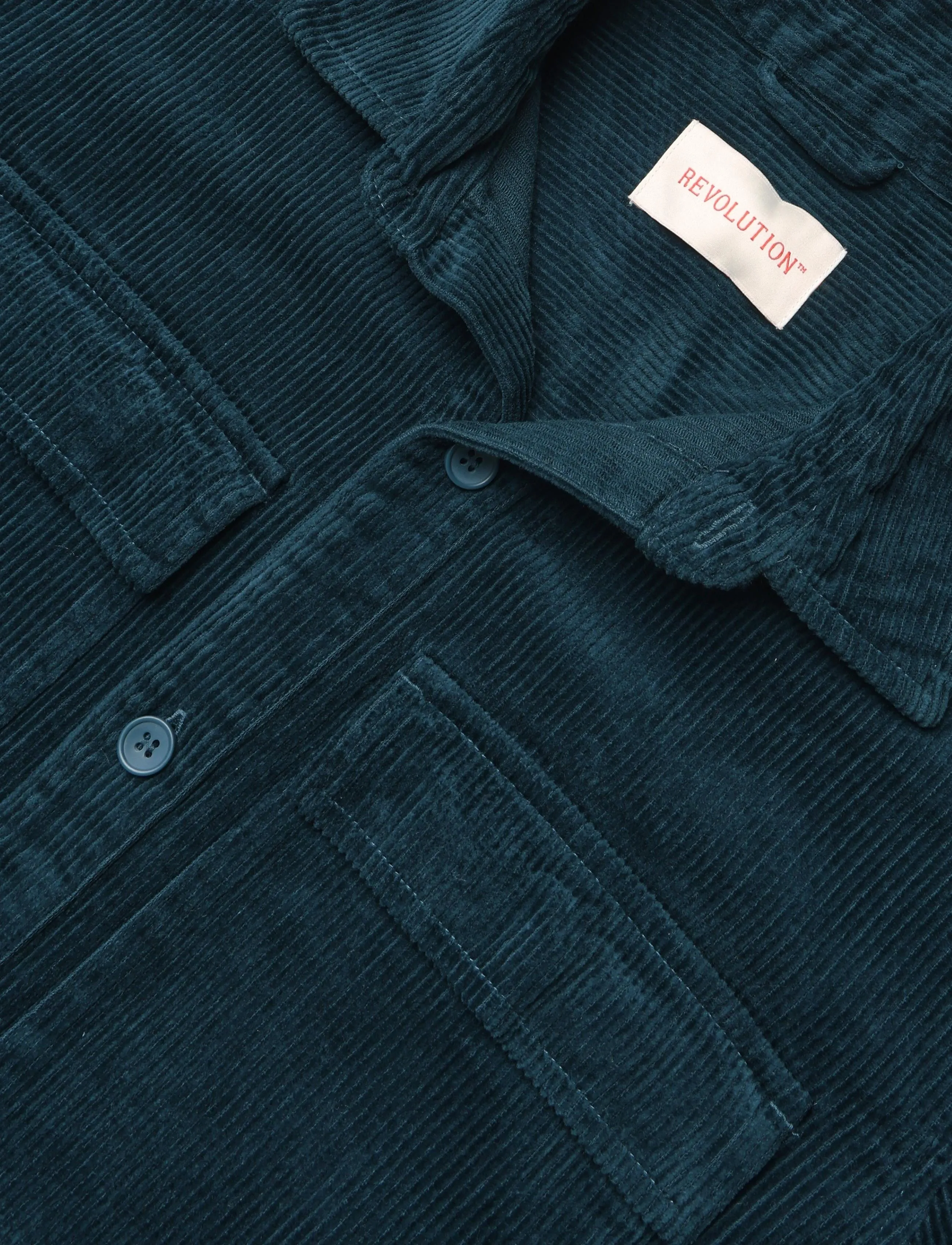 Revolution - Utility Shirt - manchesterskjortor - darkpetrol - 2