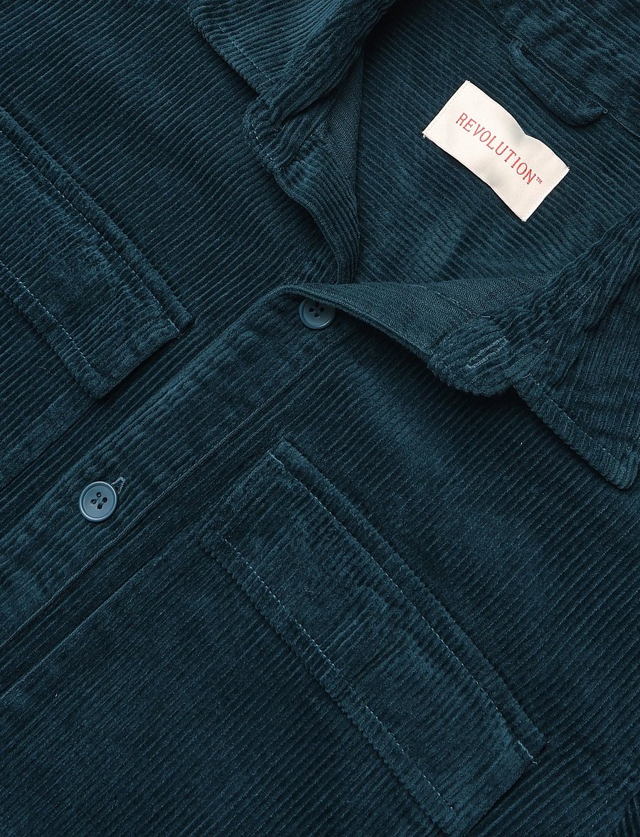 Revolution - Utility Shirt - manchesterskjortor - darkpetrol - 2