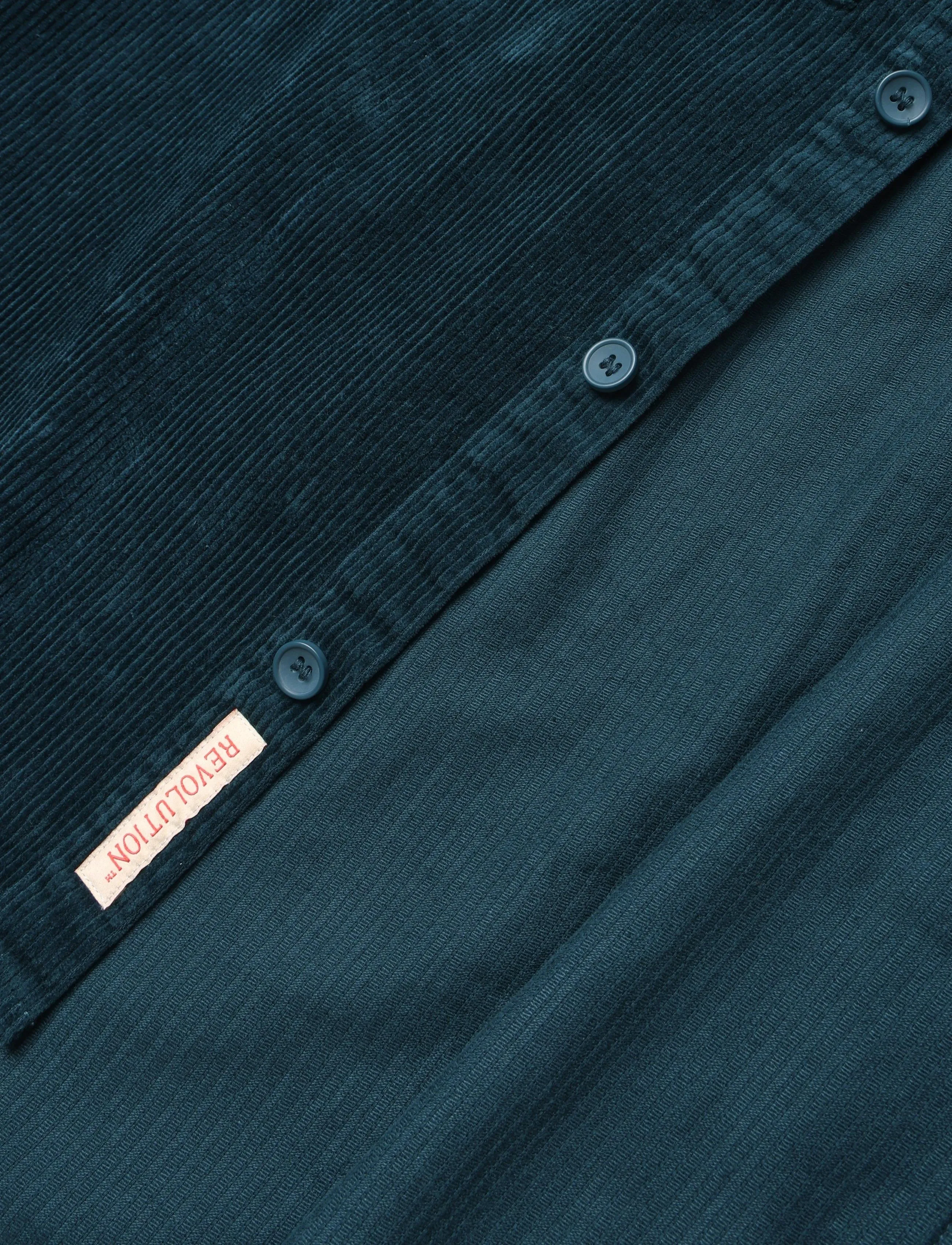 Revolution - Utility Shirt - manchesterskjortor - darkpetrol - 3