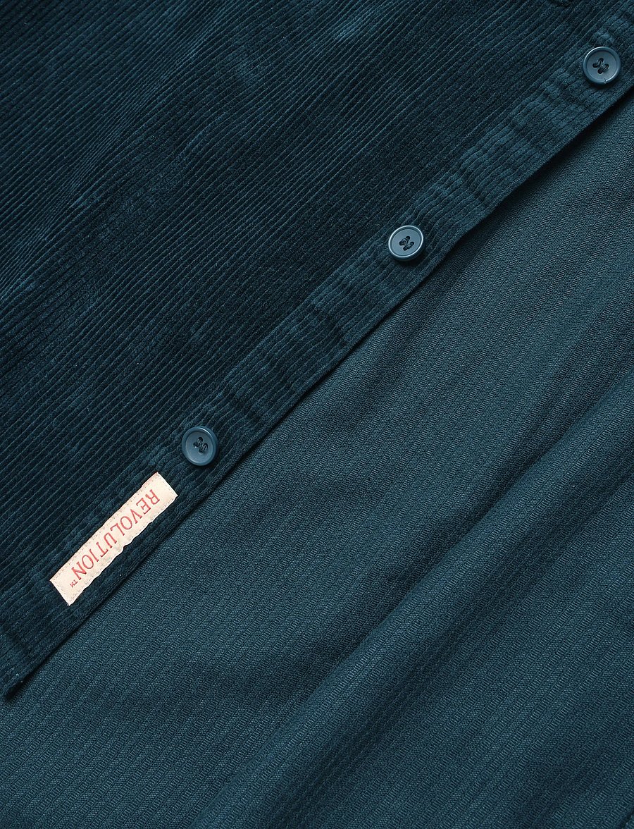 Revolution - Utility Shirt - manchesterskjortor - darkpetrol - 3