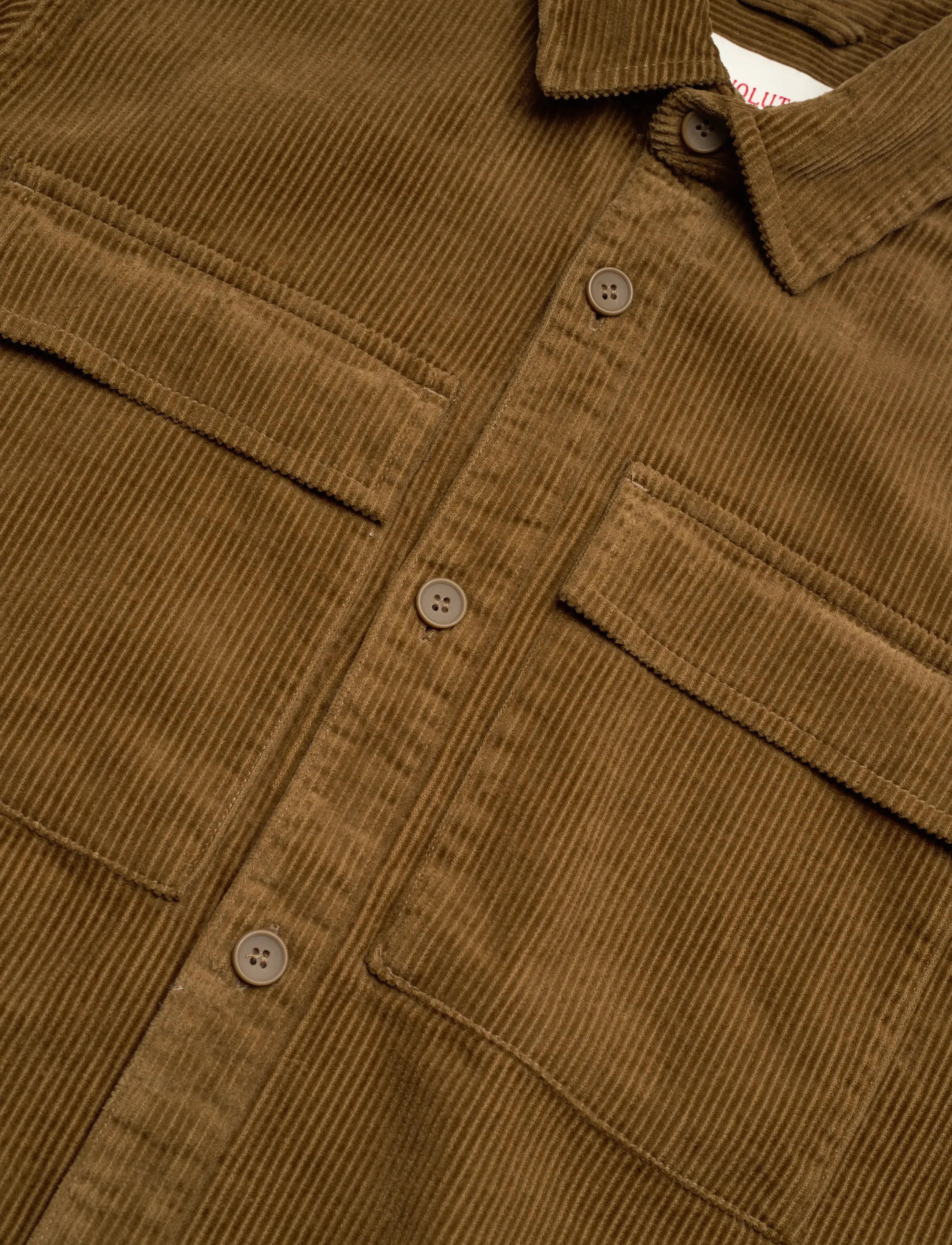 Revolution - Utility Overshirt - manchesterskjortor - dustbrown - 3