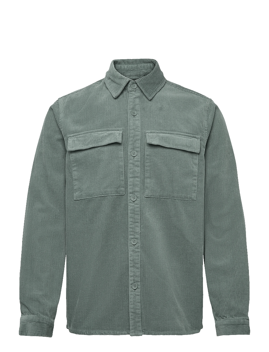 Revolution - Utility Overshirt - cordhemden - dustmint - 1