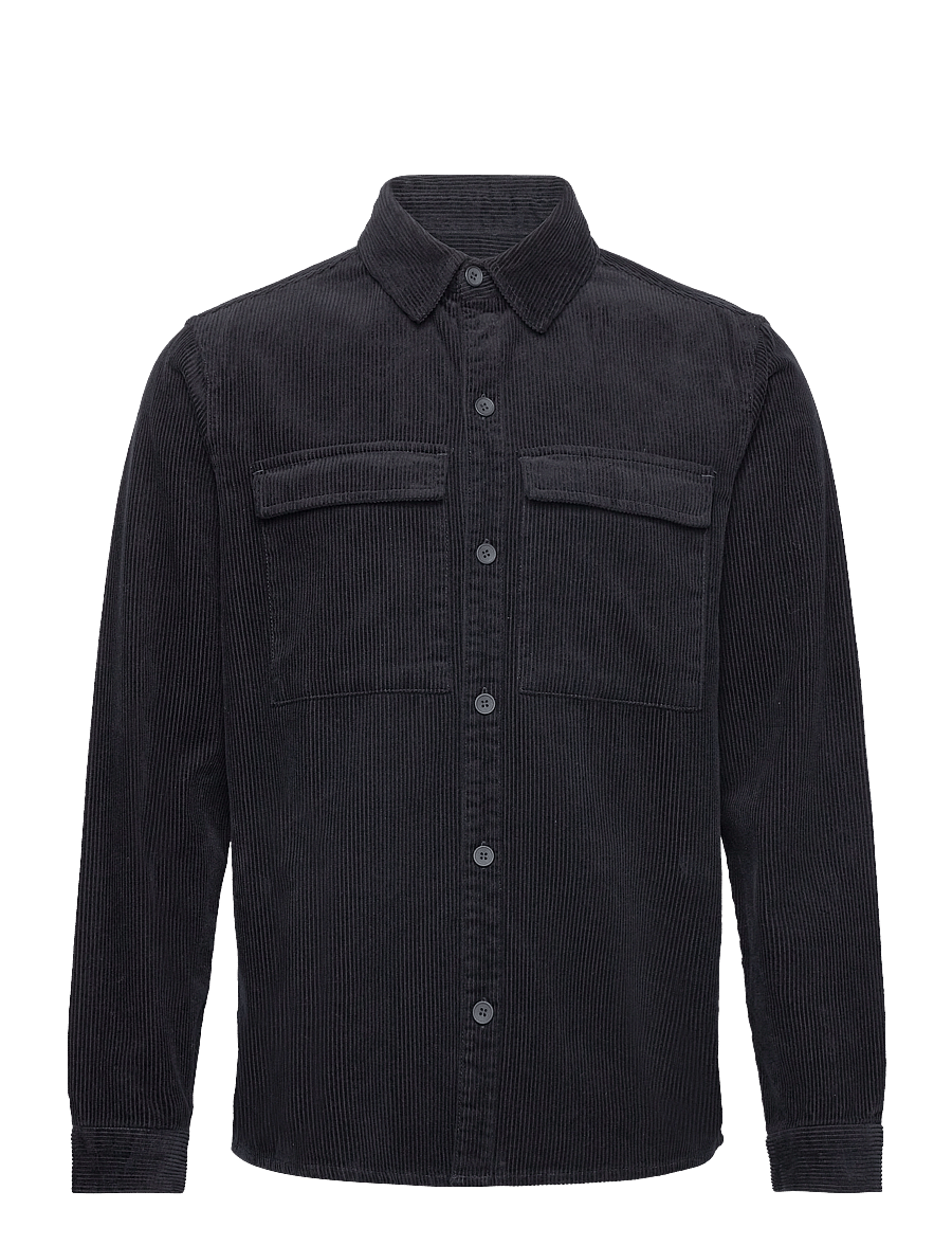 Revolution - Utility Overshirt - vakosamettipaidat - navy - 0