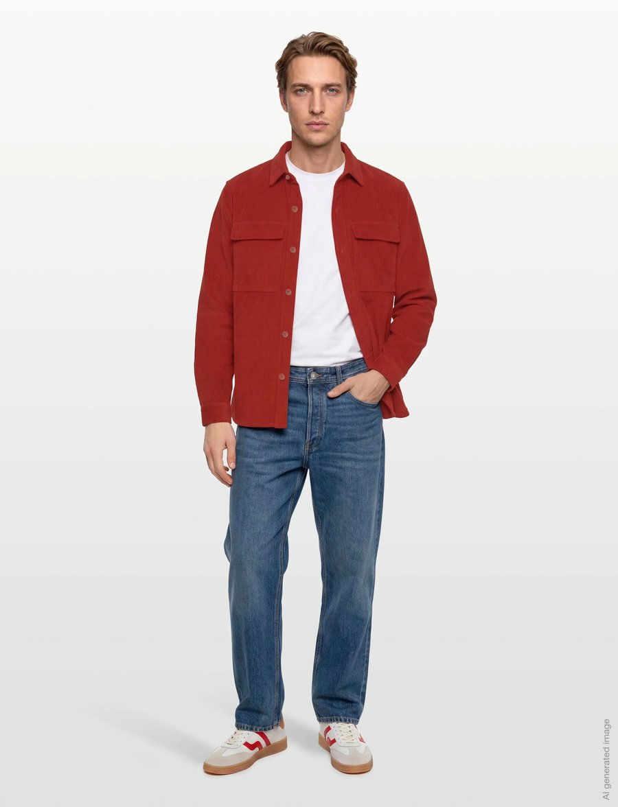 Revolution - Utility Shirt - Überhemden - orange - 0