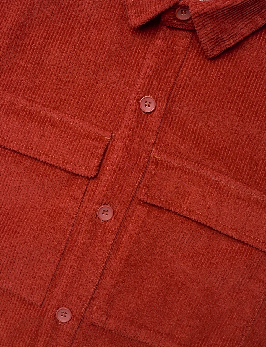 Revolution - Utility Overshirt - cordhemden - orange - 3