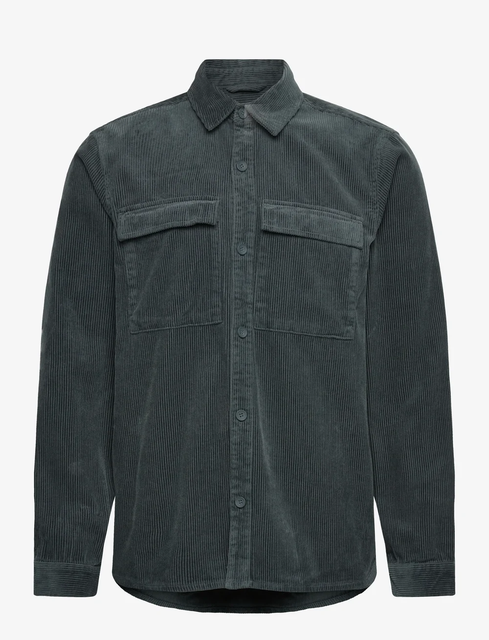 Revolution - Utility Overshirt - fløjlsskjorter - petrol - 0