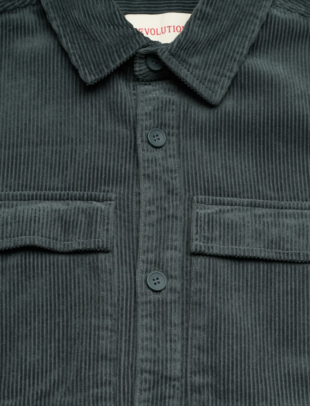 Revolution - Utility Overshirt - fløjlsskjorter - petrol - 2