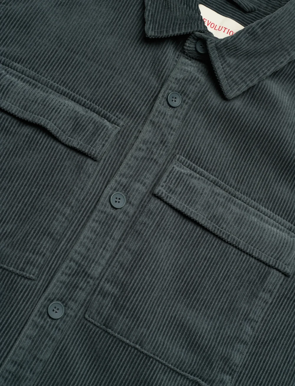 Revolution - Utility Overshirt - fløjlsskjorter - petrol - 3