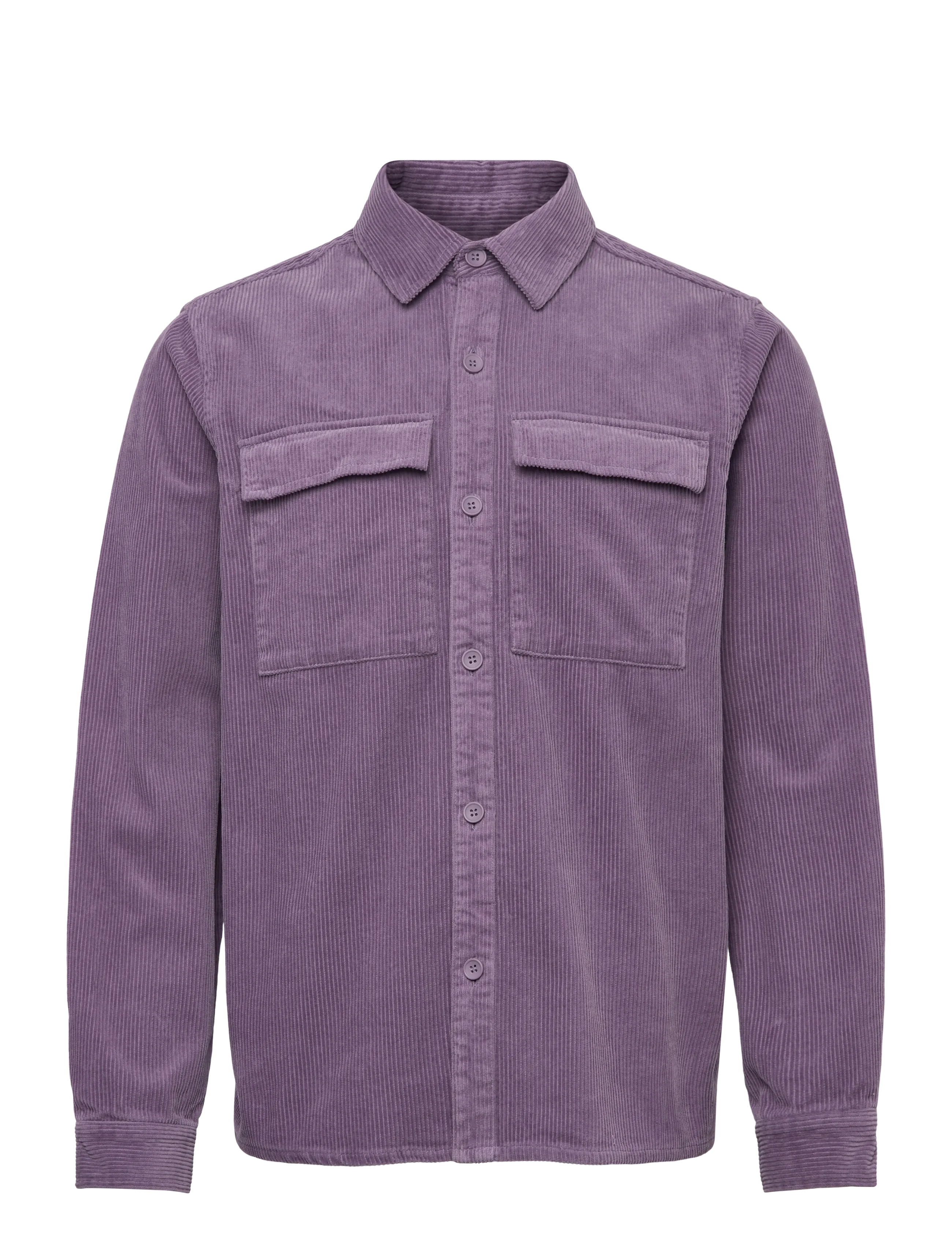 Revolution Utility Overshirt - Shirts - PURPLE / purple