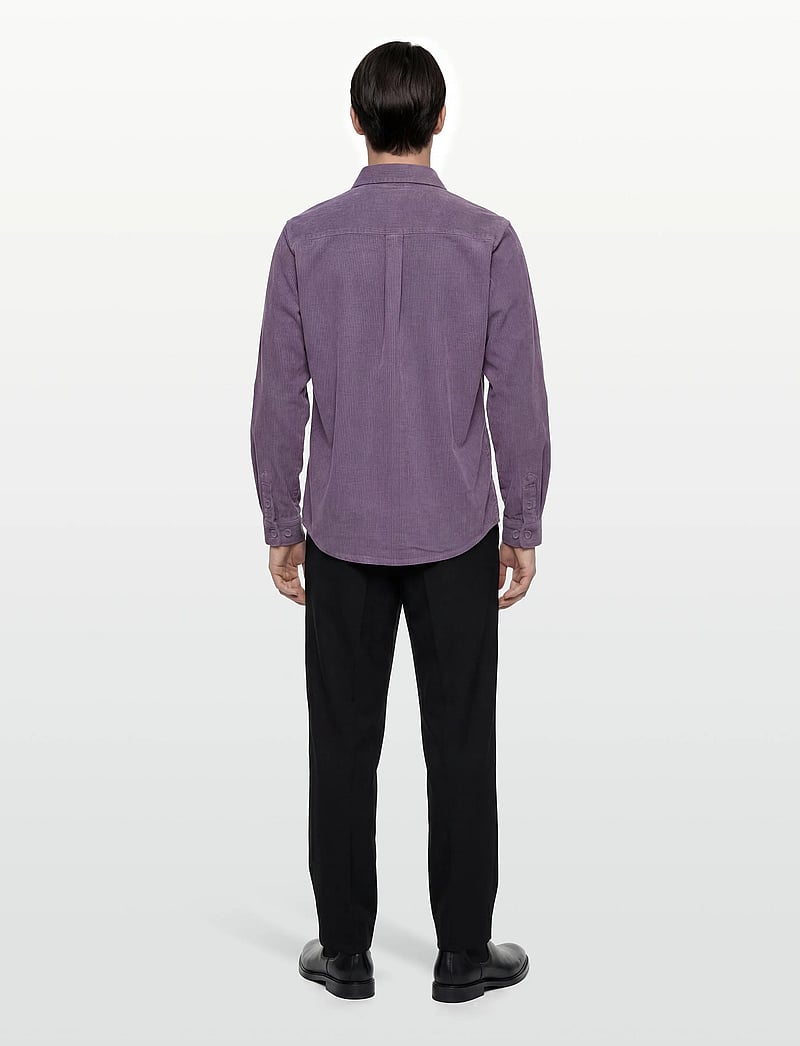 Revolution - Utility Overshirt - velvet särgid - purple - 4