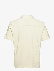 Revolution - Terry Cuban Shirt - kortärmade t-shirts - offwhite - 1