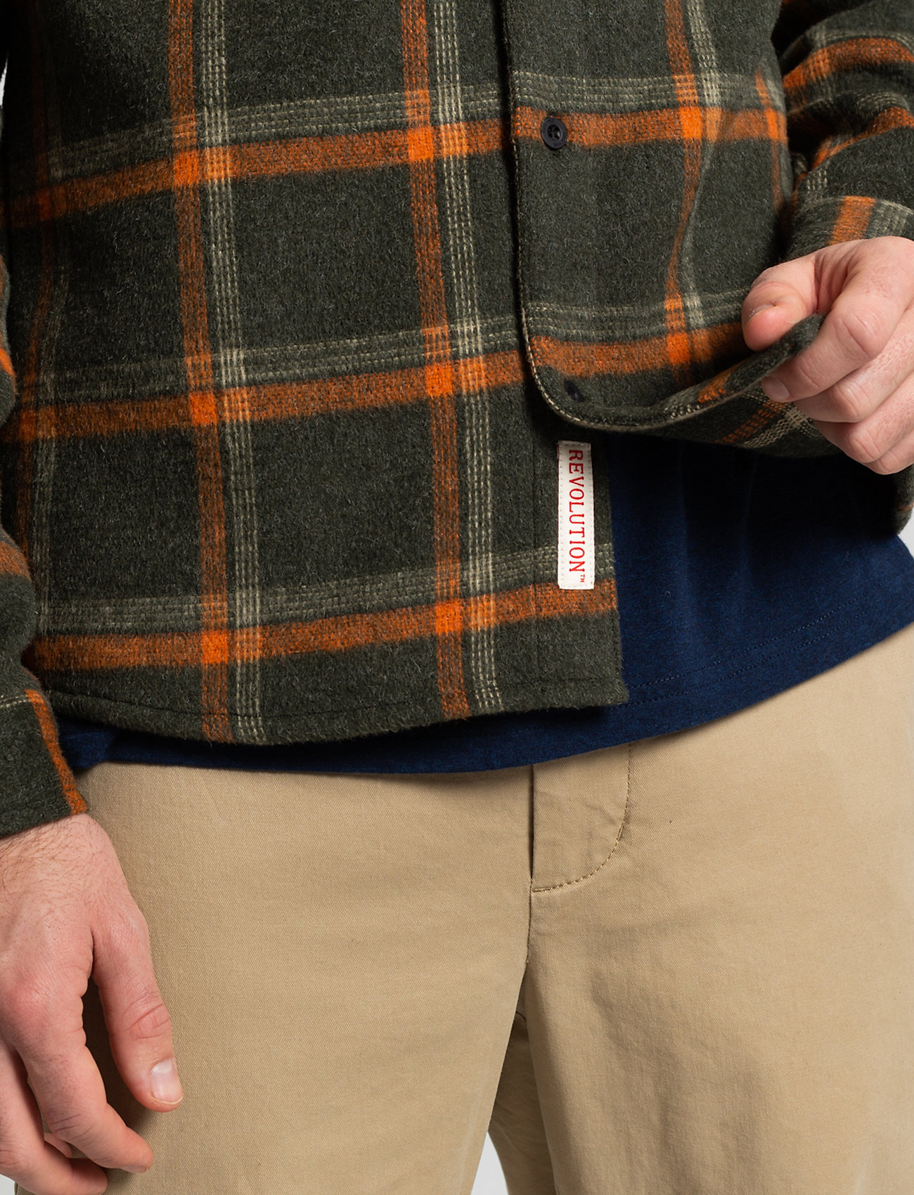Revolution - Casual Overshirt - army - 4