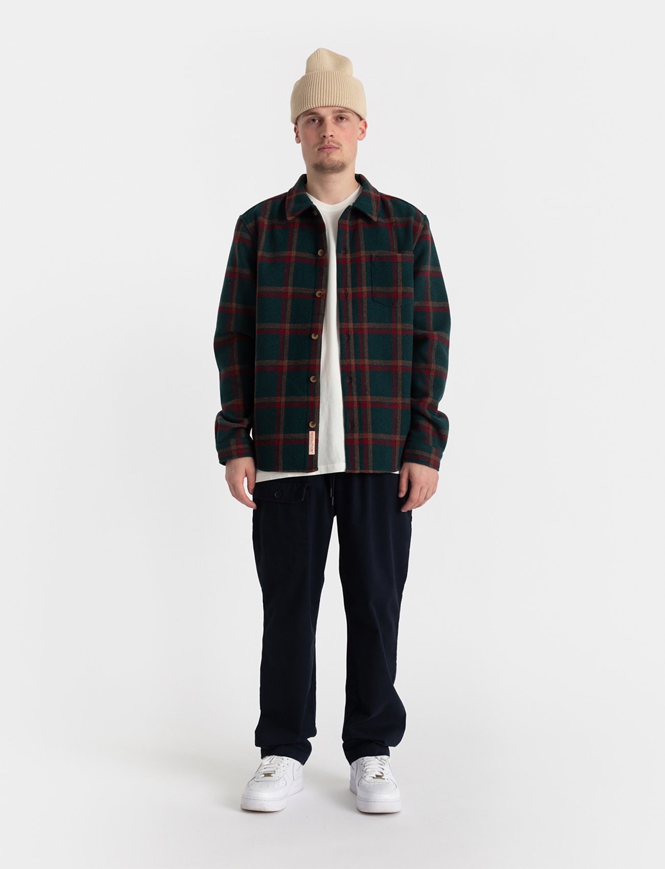 Revolution - Casual Overshirt - green - 3
