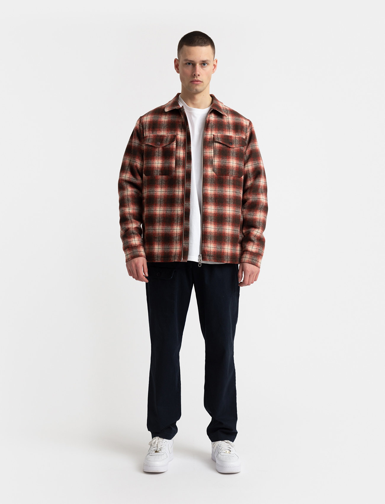 Revolution - Padded Overshirt - red - 3