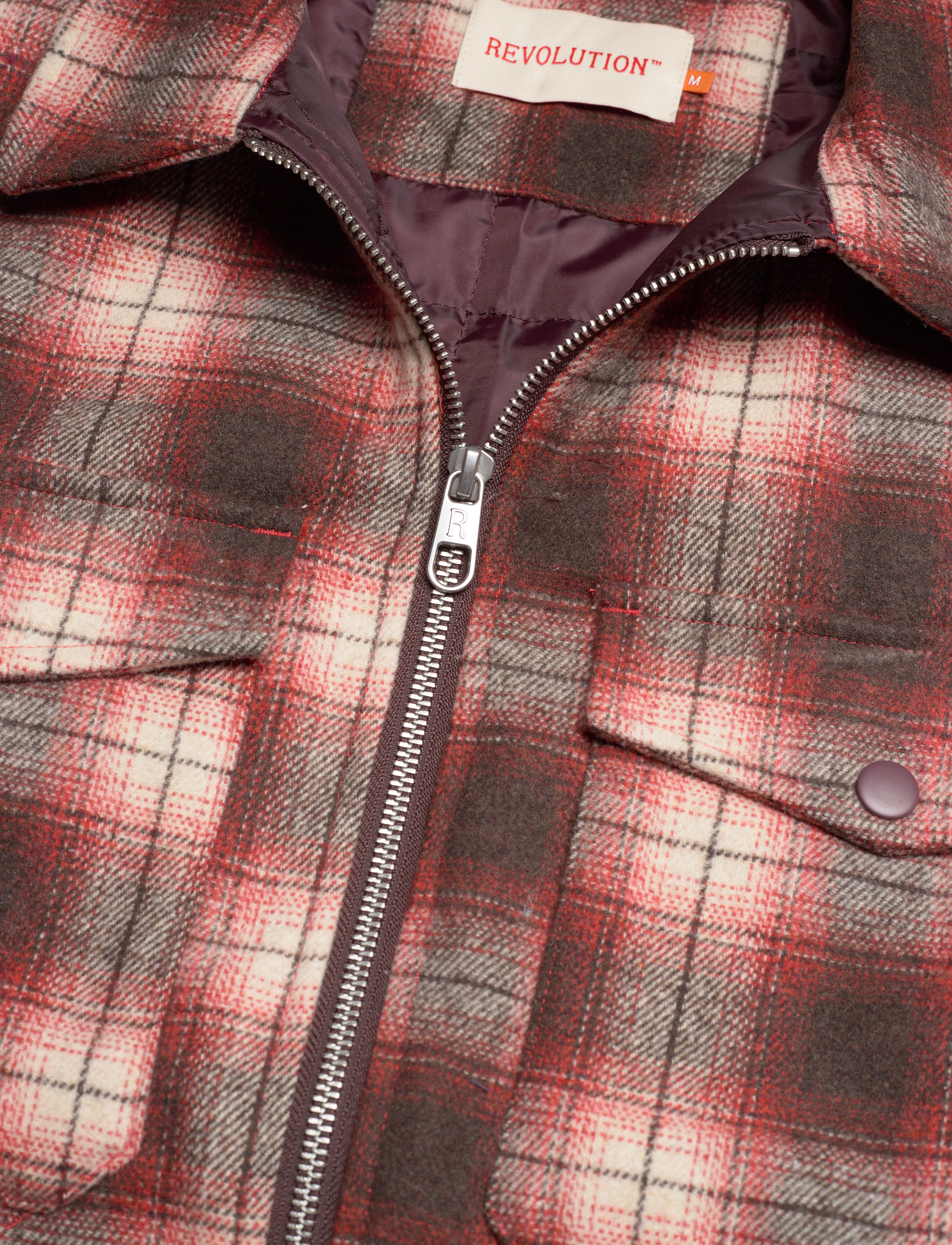 Revolution - Padded Overshirt - red - 5