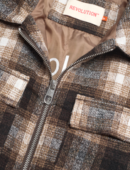 Revolution - Lined Overshirt - mehed - brown - 6