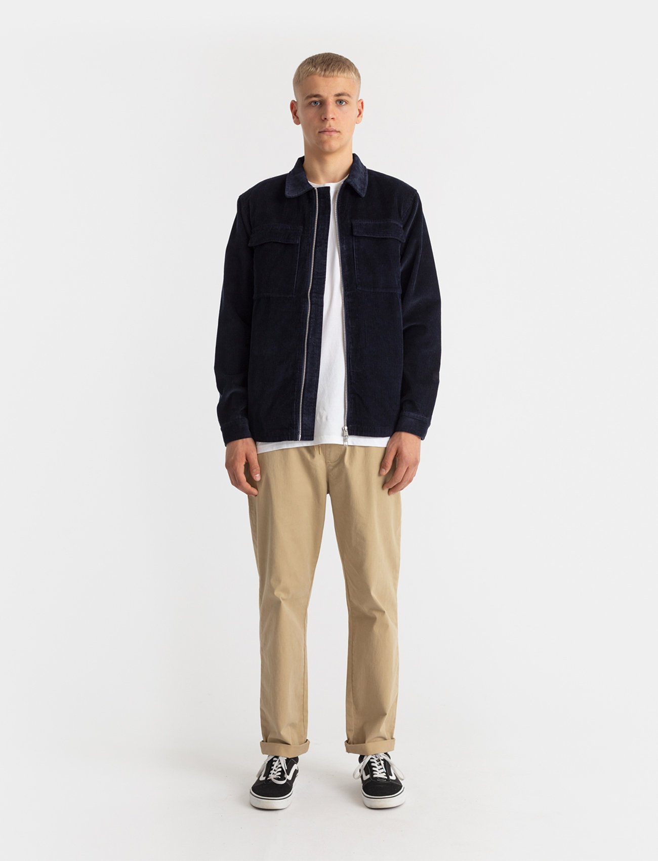 Revolution - Lined Overshirt - navy - 3
