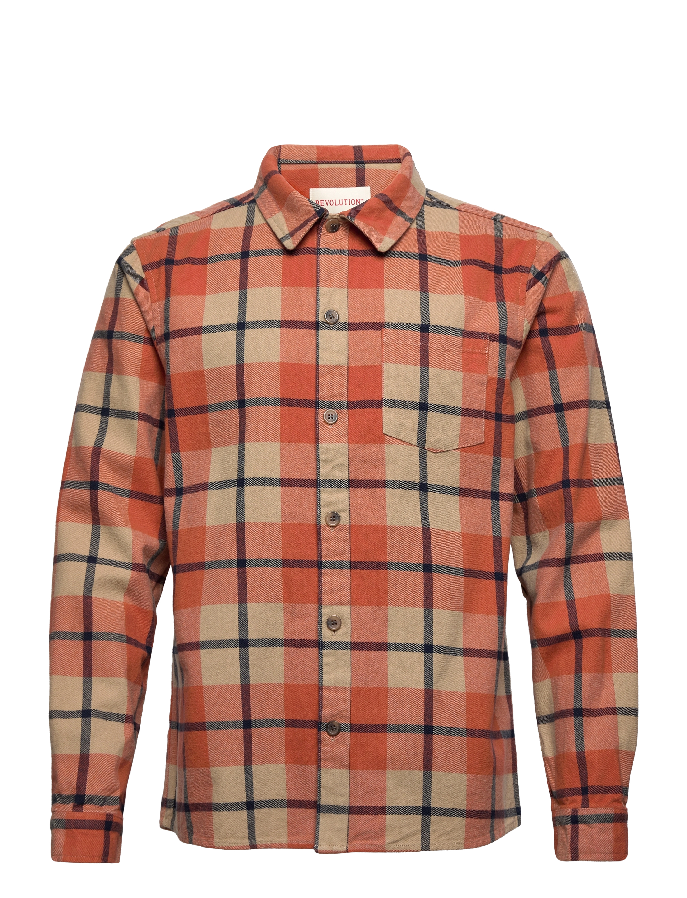 Revolution - Casual Overshirt - orange - 1