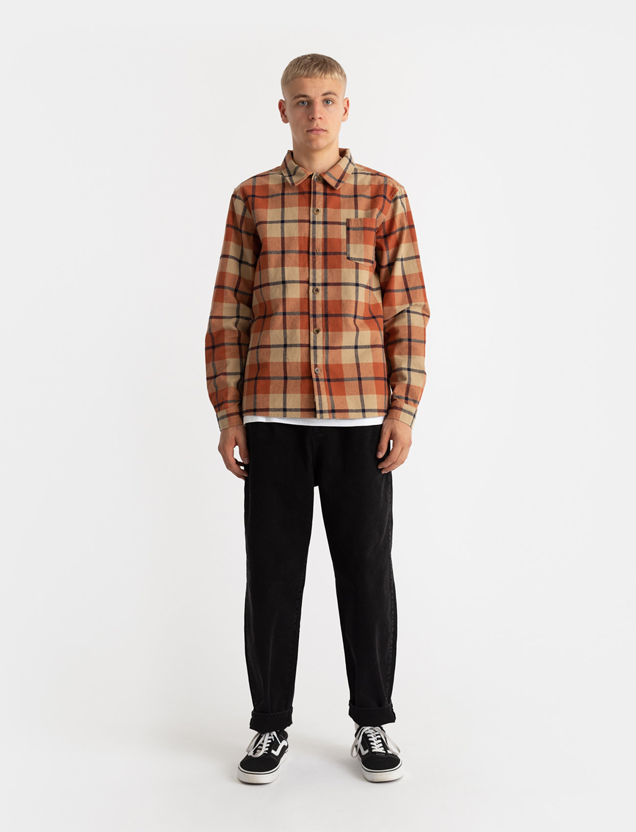 Revolution - Casual Overshirt - orange - 3