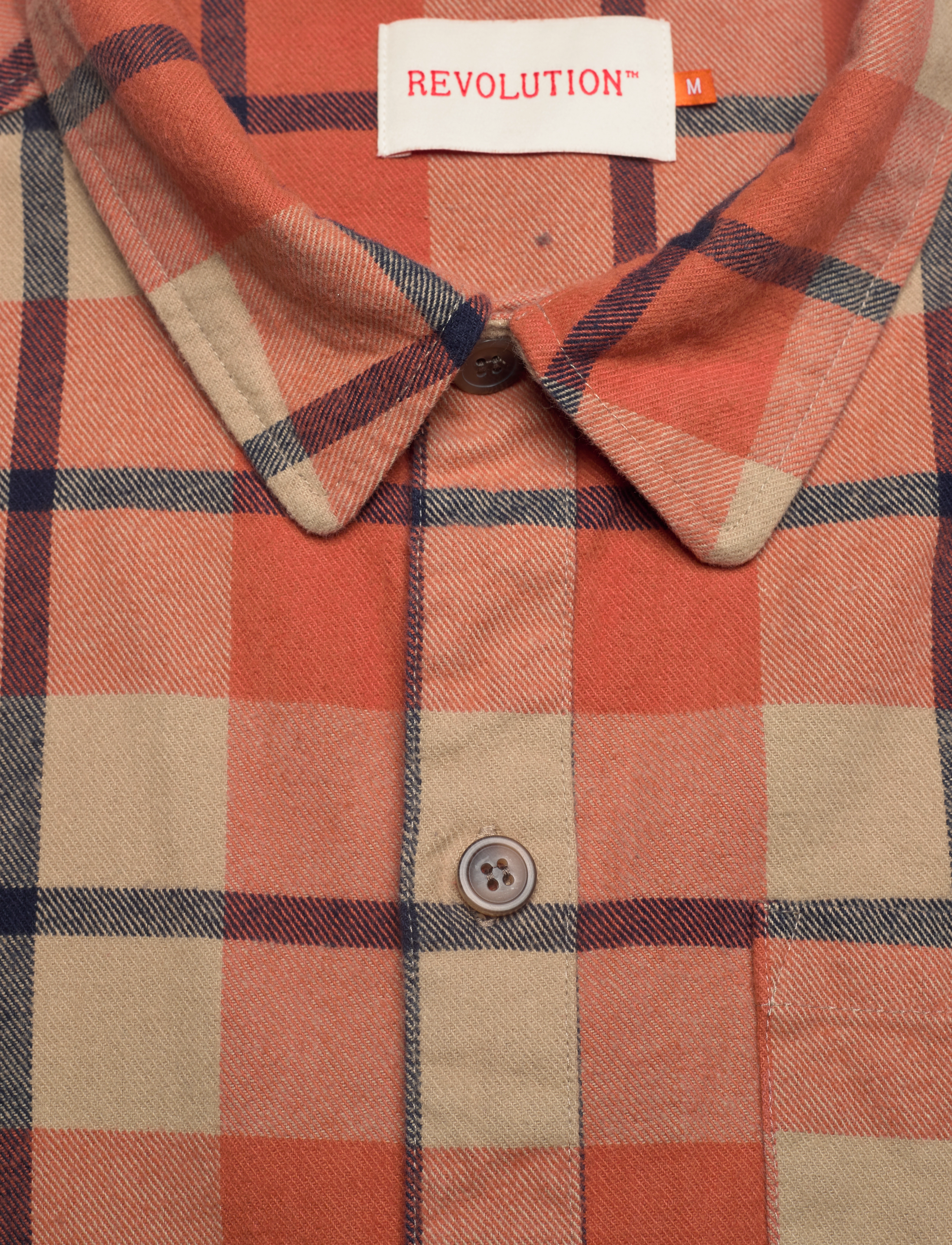 Revolution - Casual Overshirt - orange - 5