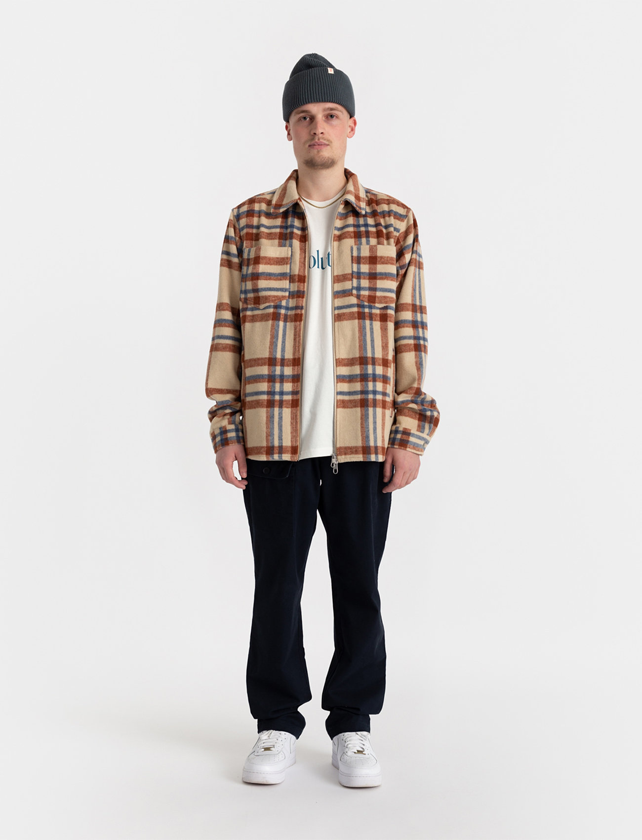 Revolution - Overshirt Zip - offwhite - 3