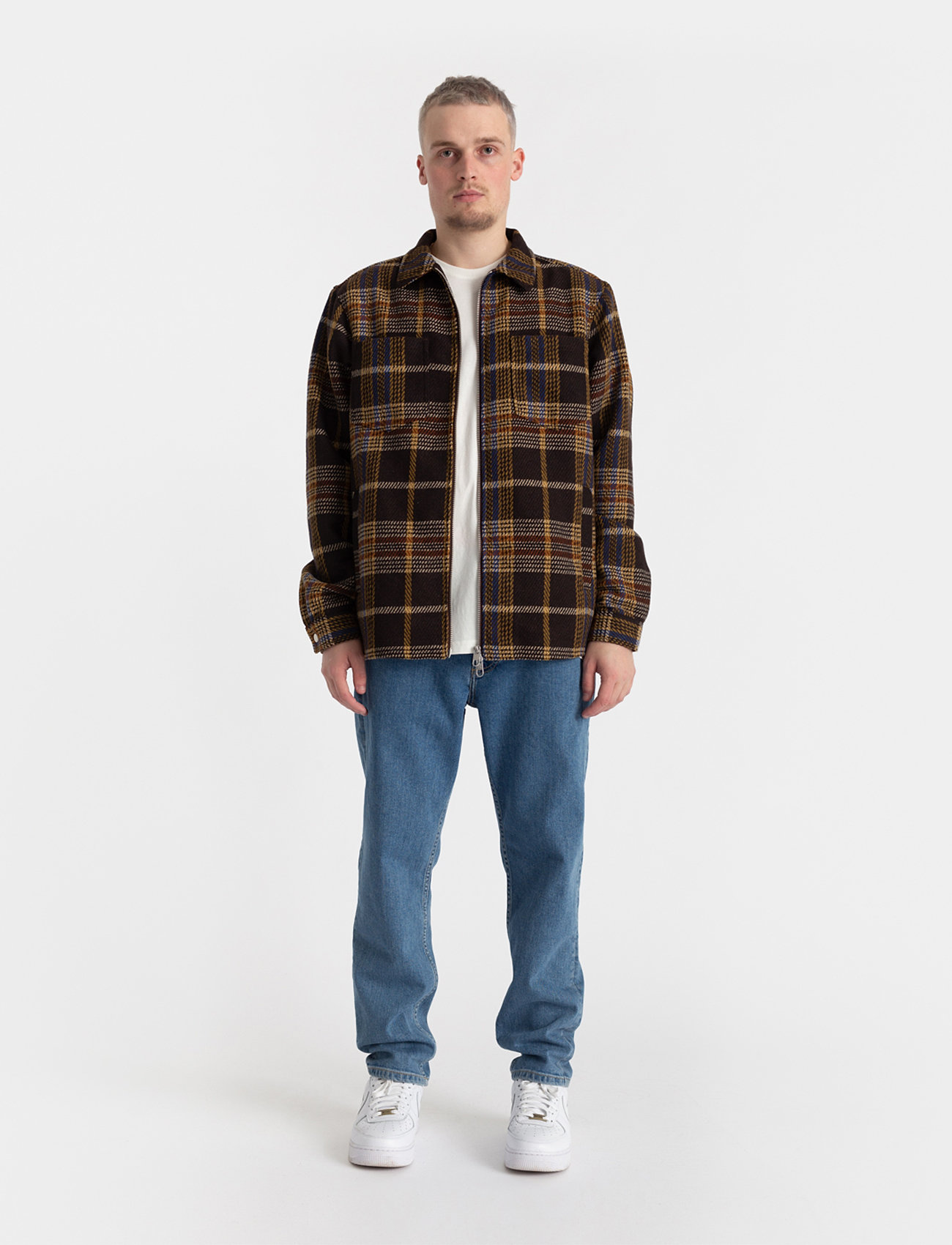 Revolution - Overshirt Zip - brown - 3