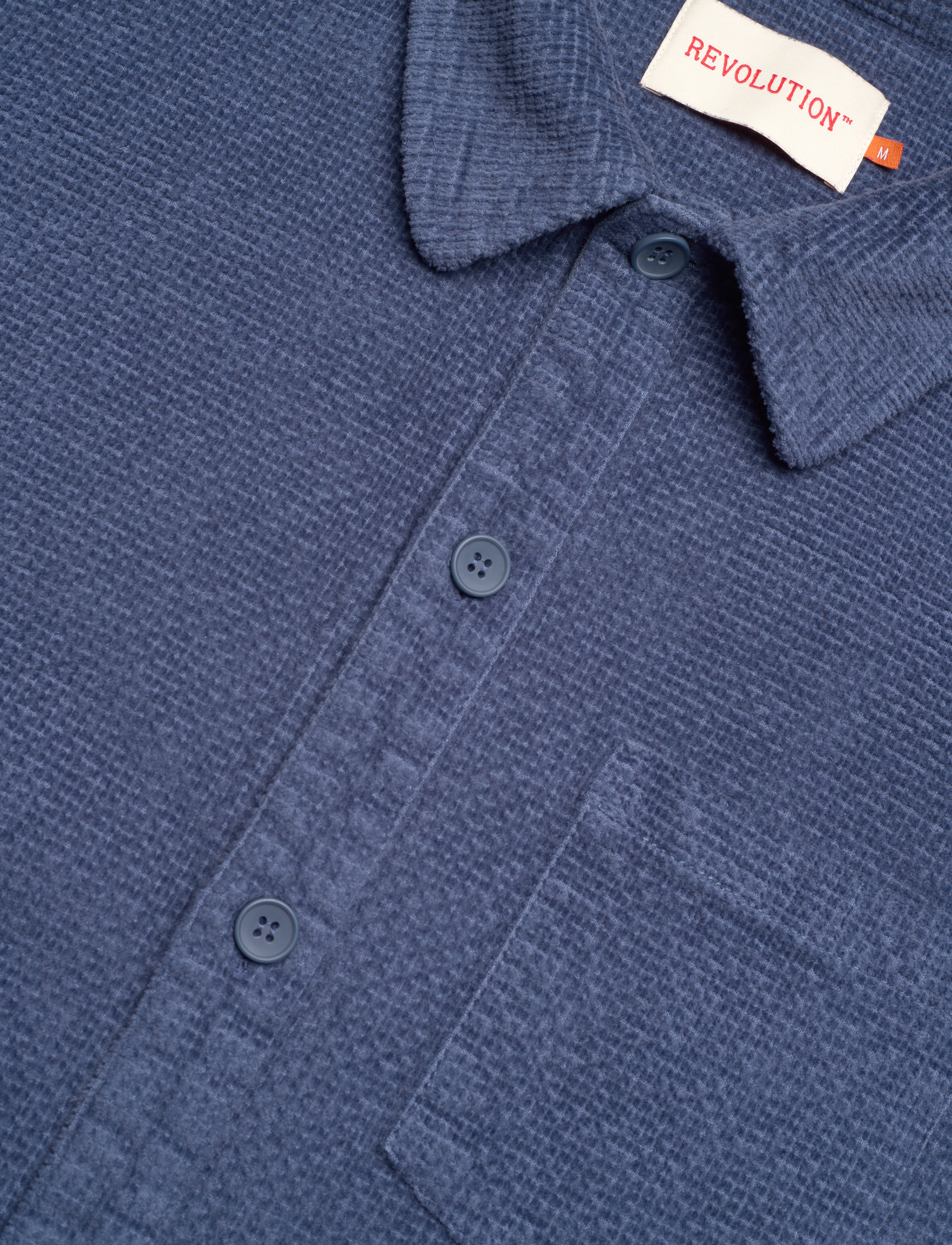 Revolution - Casual Overshirt - blue - 3