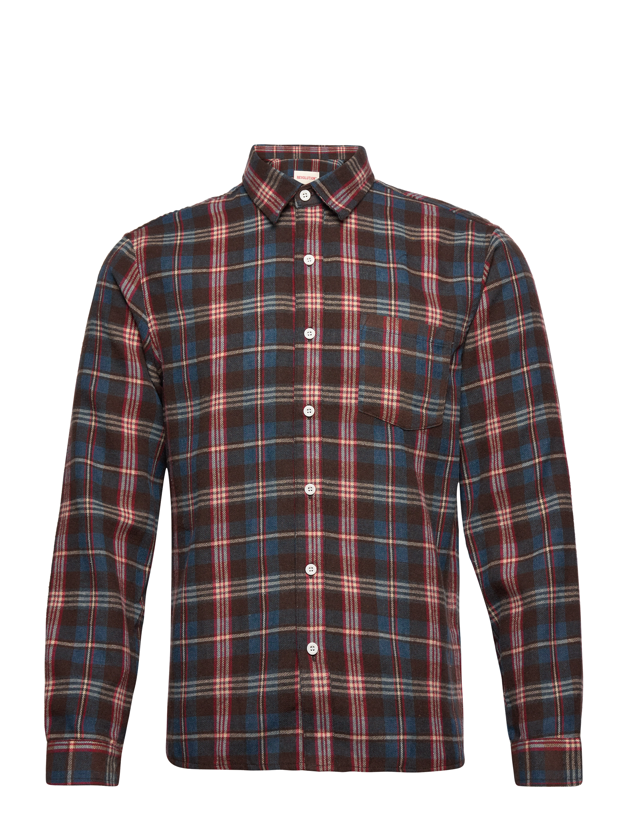 Revolution - Regular Shirt - brown - 1