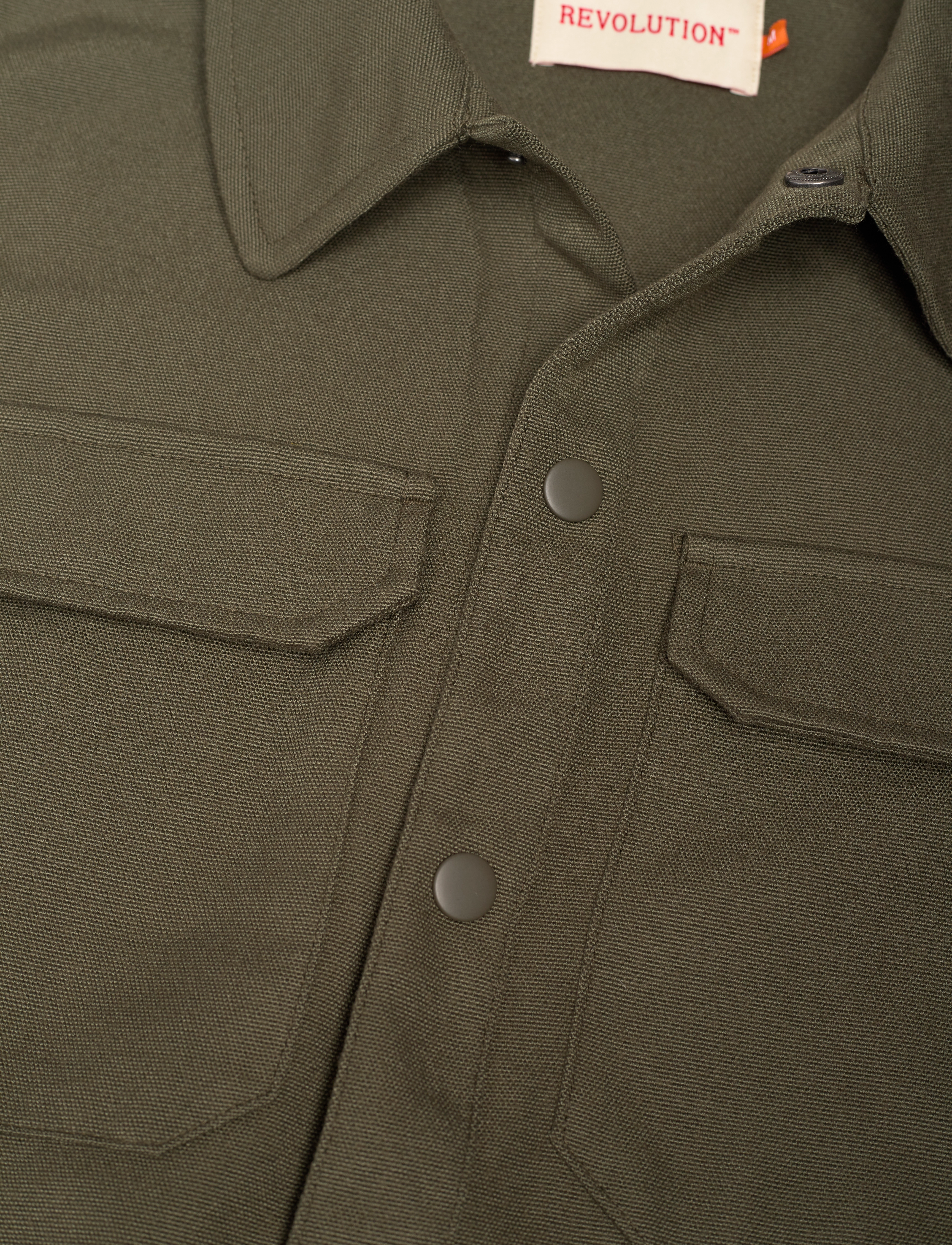 Revolution - Casusal Utility Overshirt - army - 5