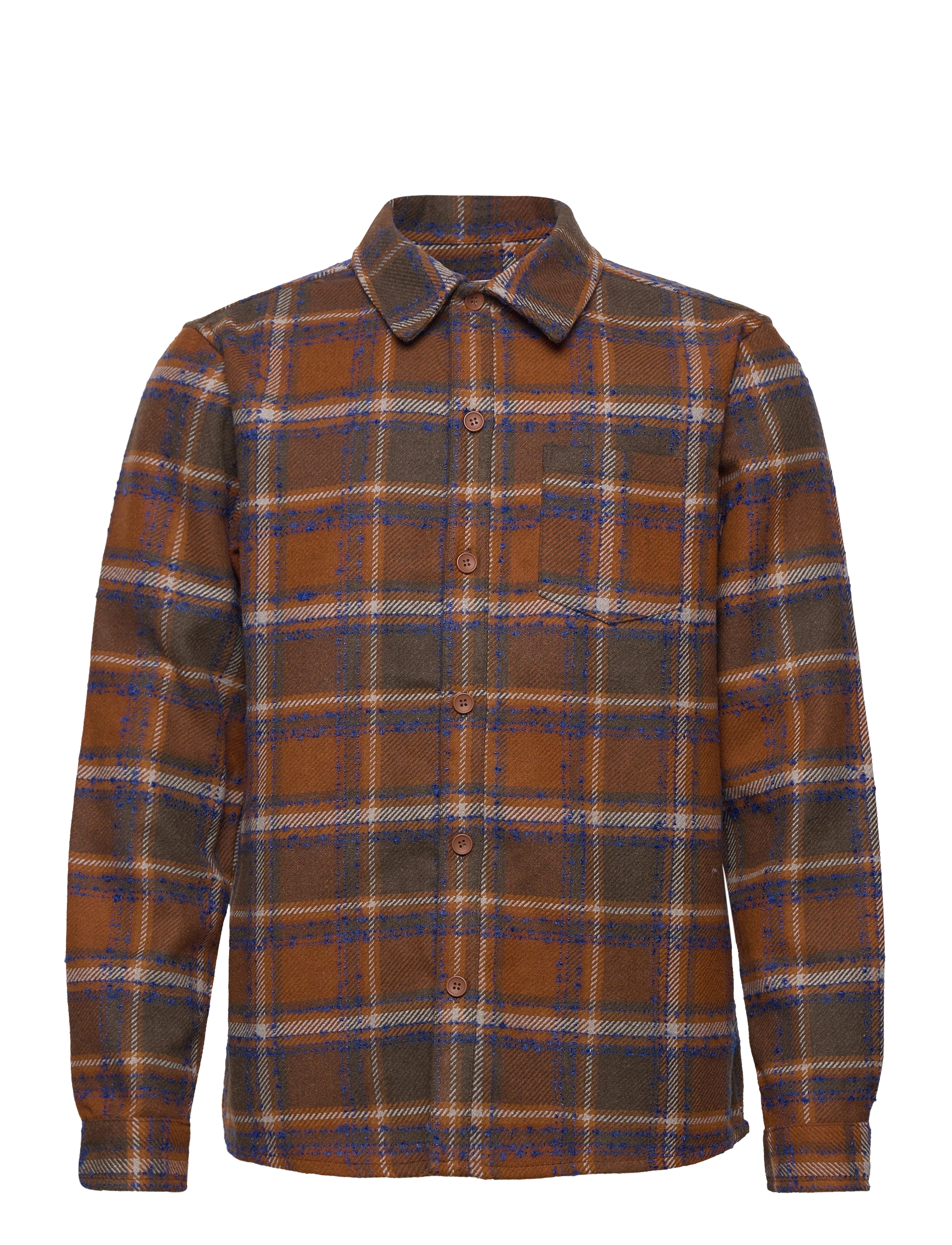 REVOLUTION Casual Overshirt Patterned - S - Herren