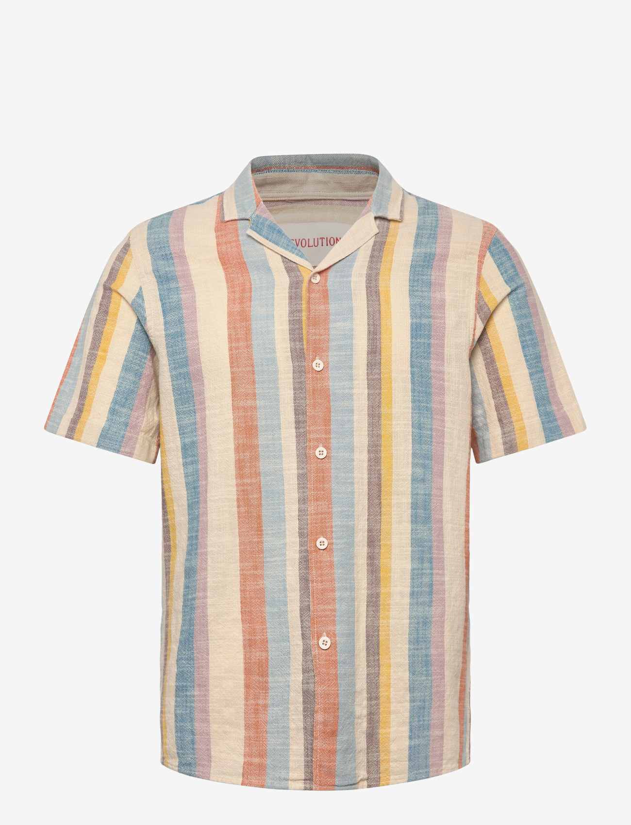 Revolution - Short-sleeved Cuban Shirt - short-sleeved shirts - multi - 0