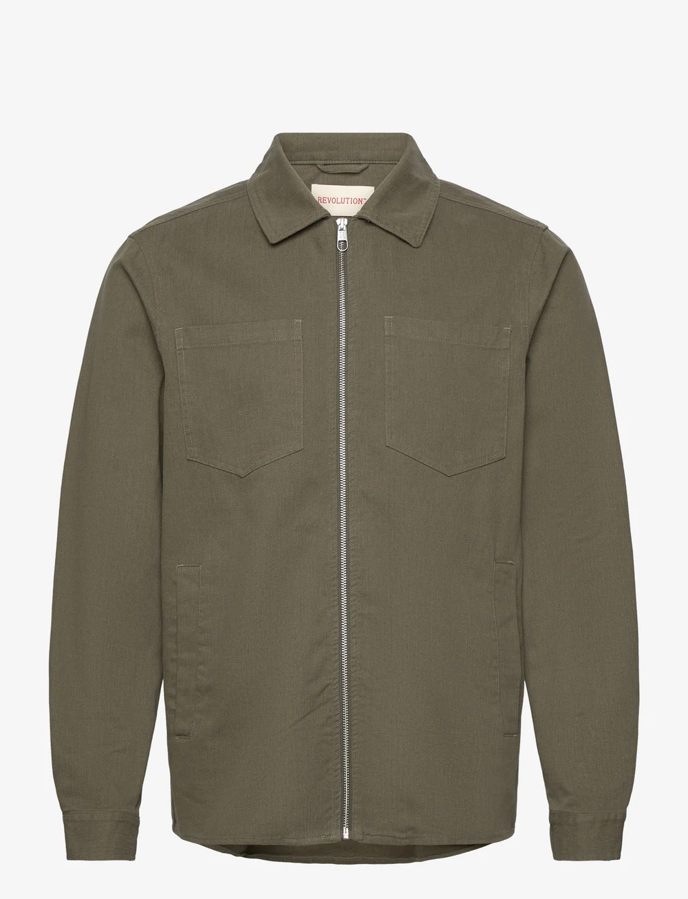 Overshirt zip jacket hot sale
