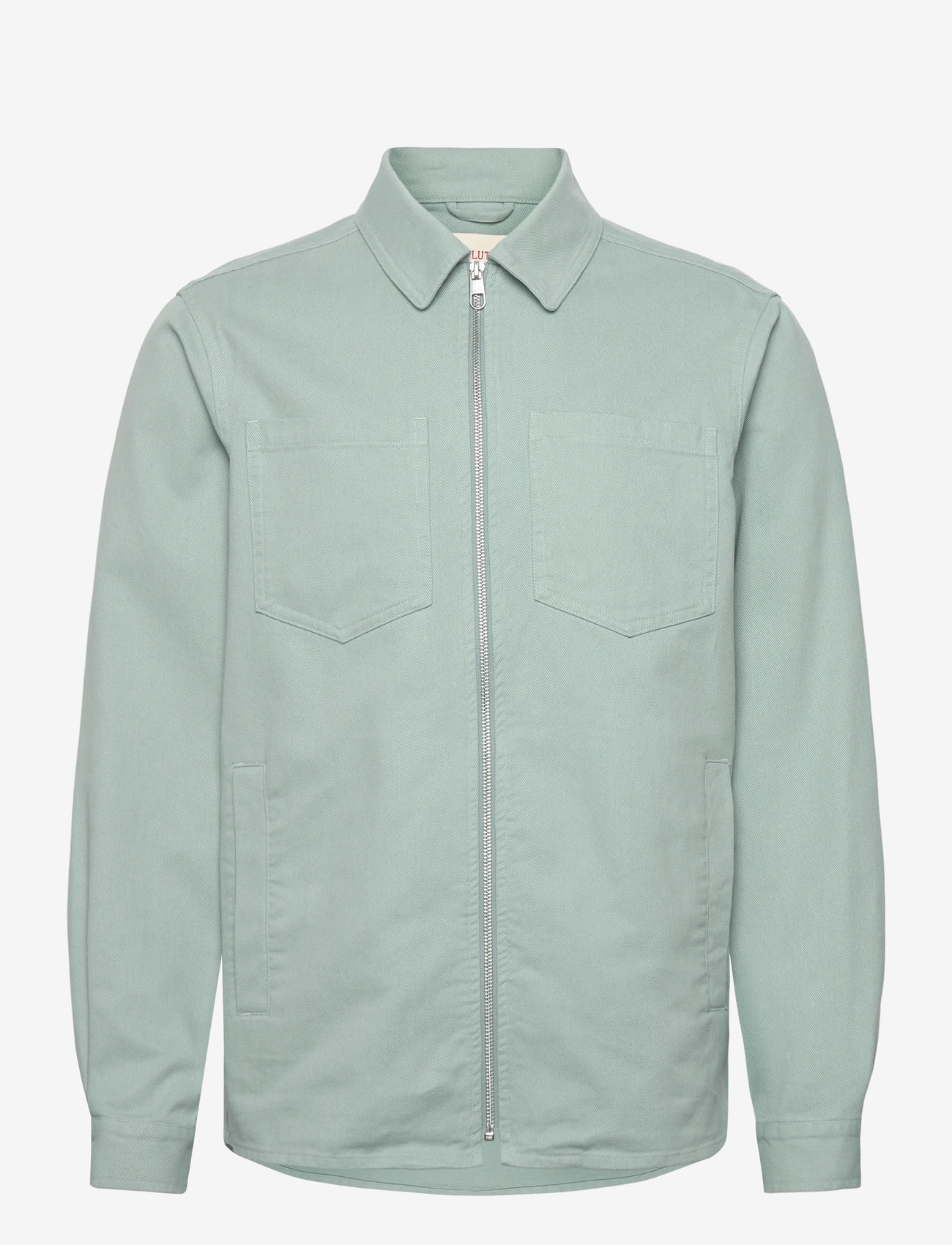 Revolution - Overshirt w. Zipper - shoppa efter tillfälle - lightblue - 0