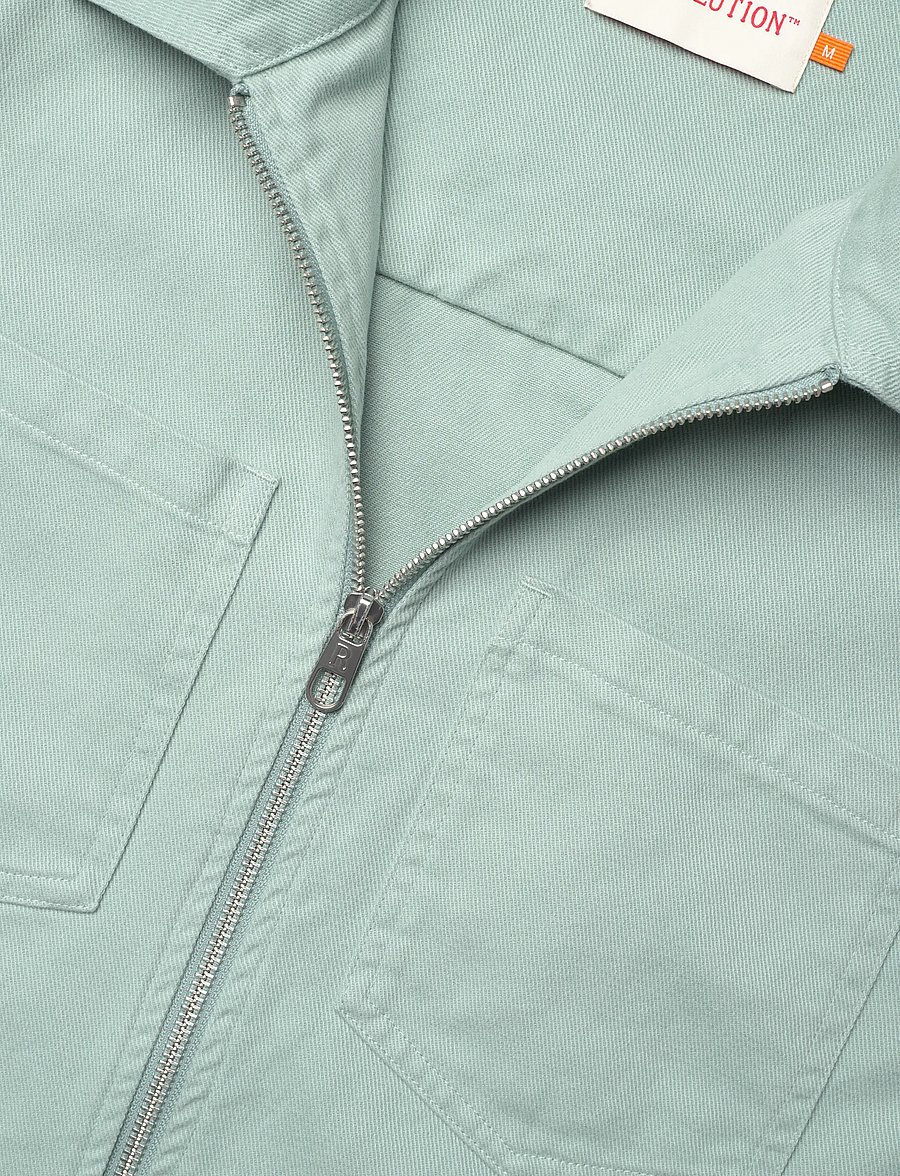 Revolution - Overshirt w. Zipper - overshirts - lightblue - 5