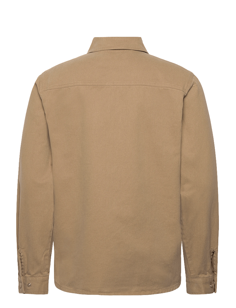 Revolution - Overshirt w. Zipper - kollektionen - lightbrown - 1