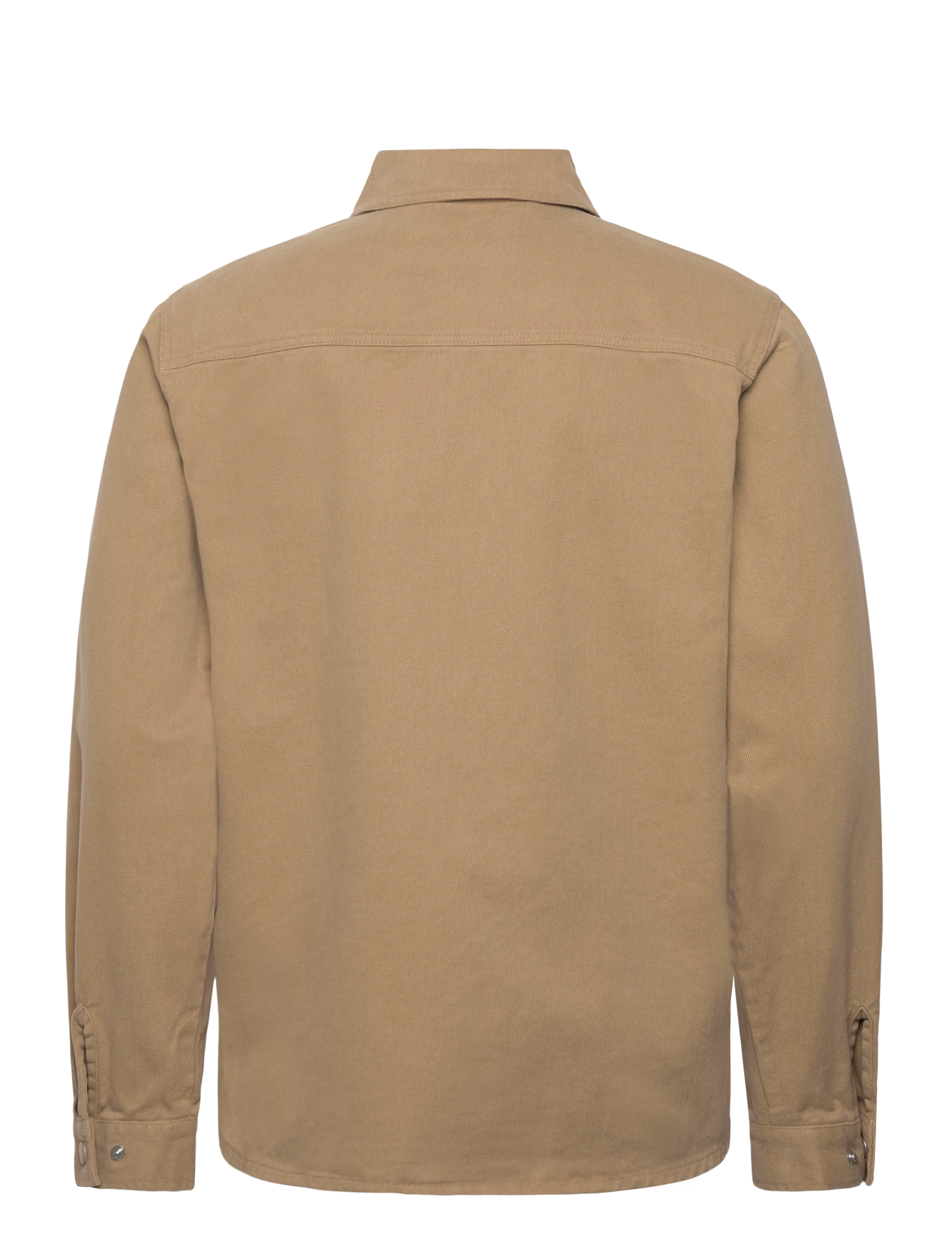 Revolution - Overshirt w. Zipper - kollektionen - lightbrown - 1